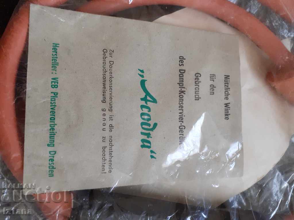 Auction  Old appliance for cans, jars