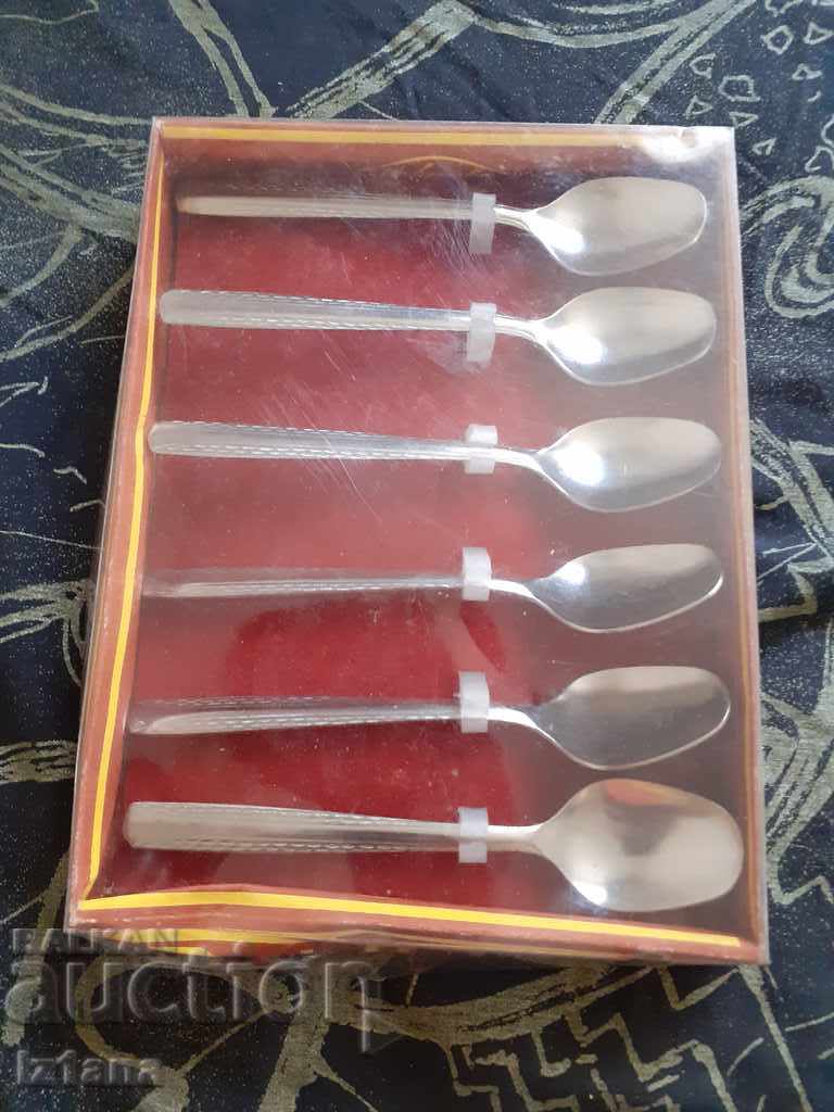 Old set of spoons Diana - 5 Old set of spoons Diana - 5