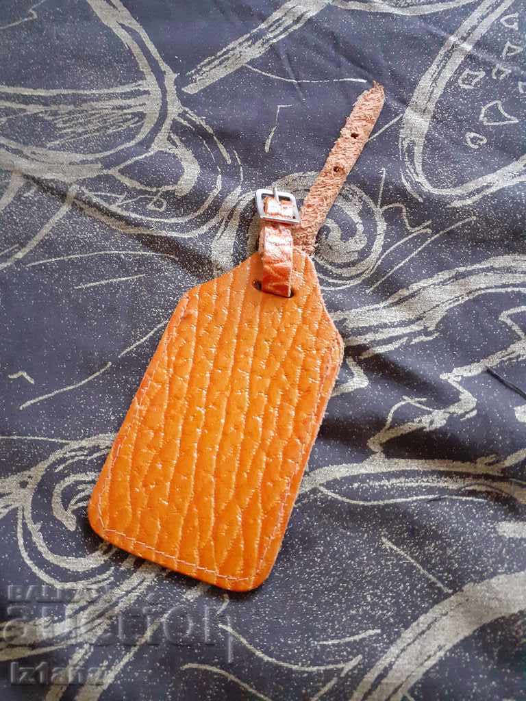 Old luggage label, label with price 6.00 BGN | € 3.07