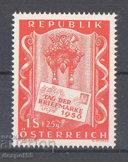 1956. Αυστρία. Ημέρα γραμματοσήμου.