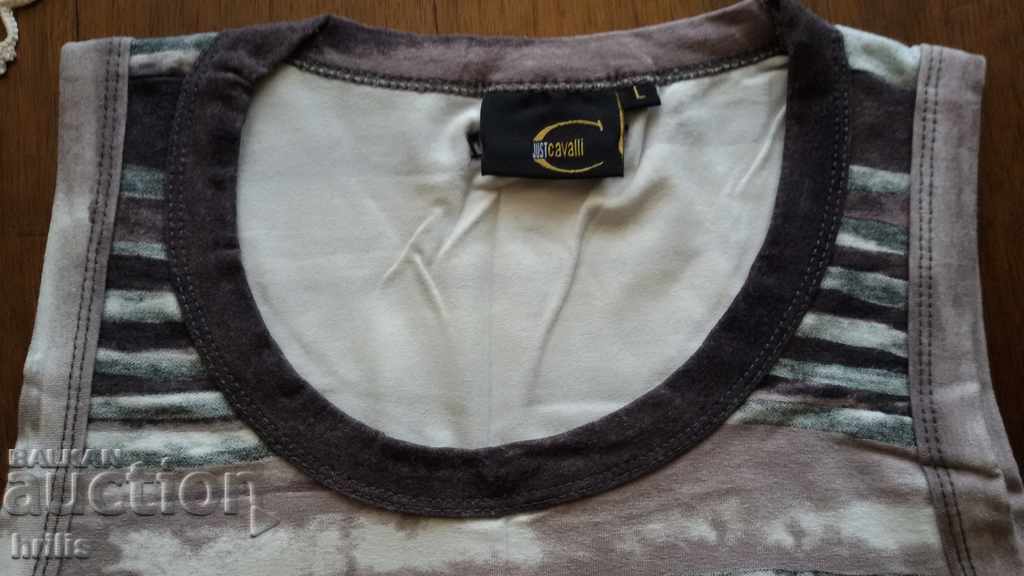 Delivery of JUST CAVALLI - UNICEX T-SHIRT WITH SLEEVELESS "VEST" ORIGINAL Delivery of JUST CAVALLI - UNICEX T-SHIRT WITH SLEEVELESS "VEST" ORIGINAL