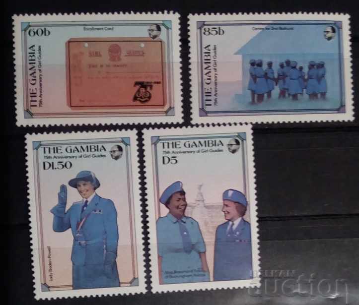Gambia 1985 Scouts MNH