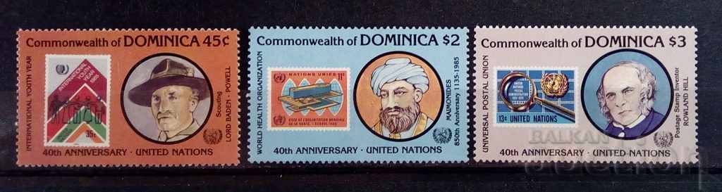 Δομίνικα 1985 Ηνωμένα Έθνη / Πρόσκοποι MNH