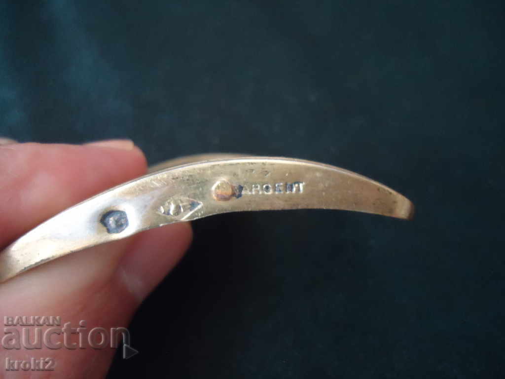 Delivery of Old French Silver Plated Belt Buckle Antique Delivery of Old French Silver Plated Belt Buckle Antique