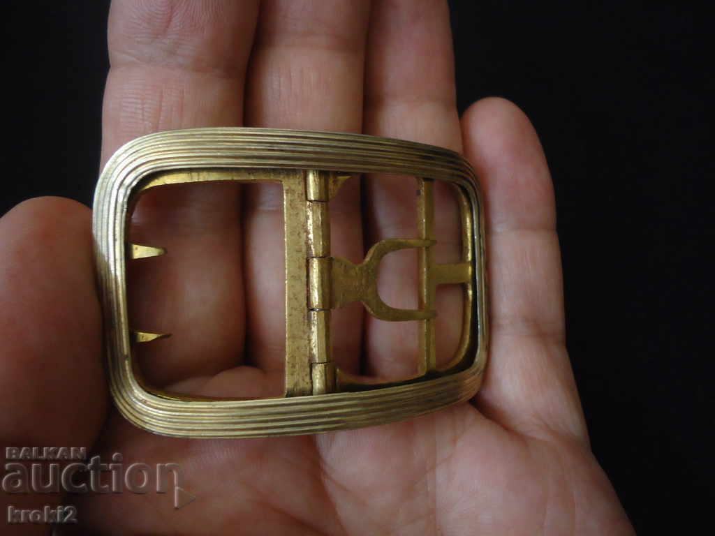 Old French Silver Plated Belt Buckle Antique - 7 Old French Silver Plated Belt Buckle Antique - 7