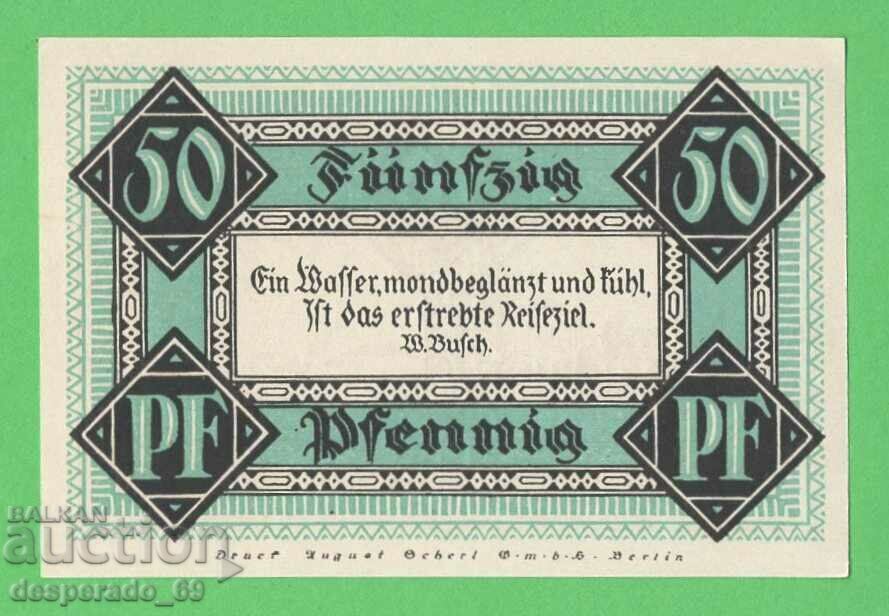 (¯`'•.¸NOTGELD (city Stolzenau) 1921 UNC -50 pfennig¸.•'´¯) with price 3.00 BGN | € 1.53 (¯`'•.¸NOTGELD (city Stolzenau) 1921 UNC -50 pfennig¸.•'´¯) with price 3.00 BGN | € 1.53