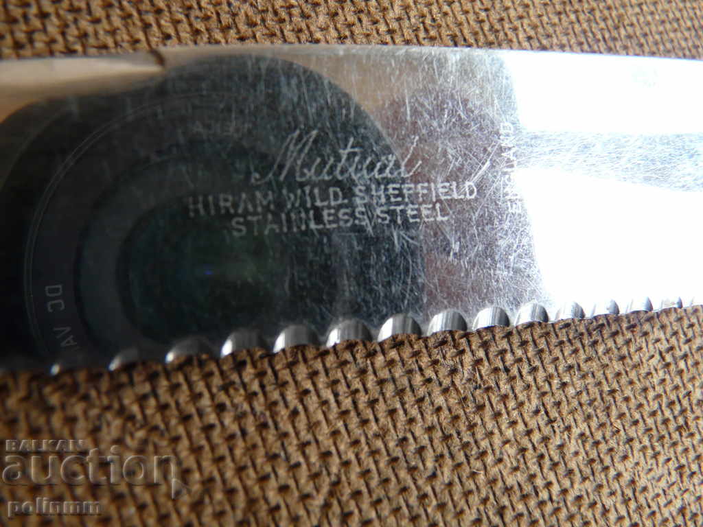 Mutual Hiram Wild Sheffield Stainless Steel - 5 Mutual Hiram Wild Sheffield Stainless Steel - 5