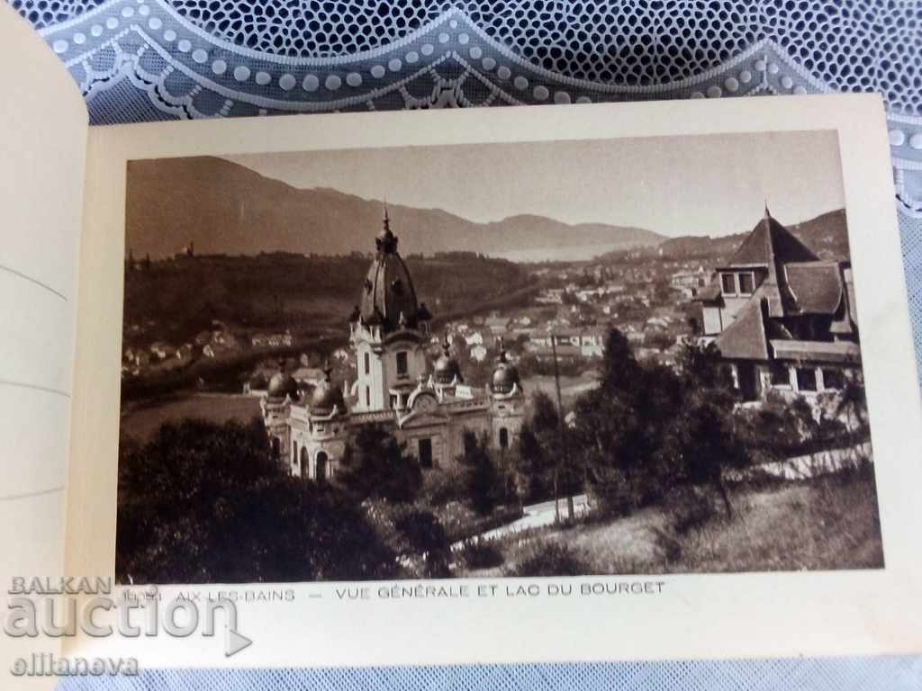 Lot of cards city of Aix-les-Bains France 30 pcs 1928 with price 25.00 BGN | € 12.78