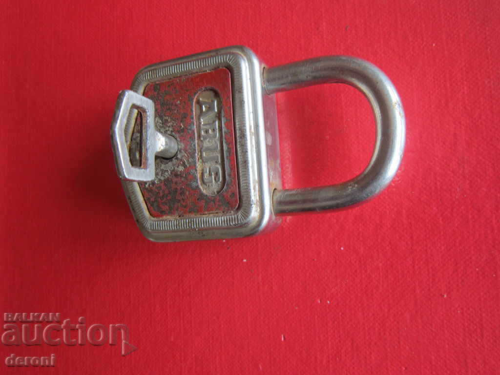 Padlock Abus 105 DEP 50 mm with wrench marked - 6 Padlock Abus 105 DEP 50 mm with wrench marked - 6