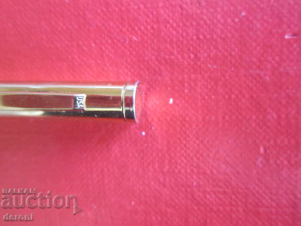 Auction Unique gold-plated pen Zippo USA Auction Unique gold-plated pen Zippo USA