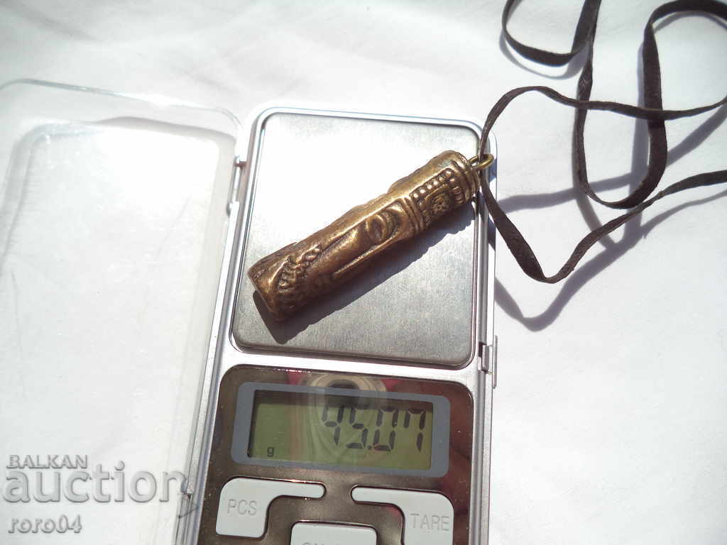 OLD BRONZE MEDALLION - 5