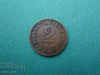 Serbia 2 Pare 1904 Rare Coin