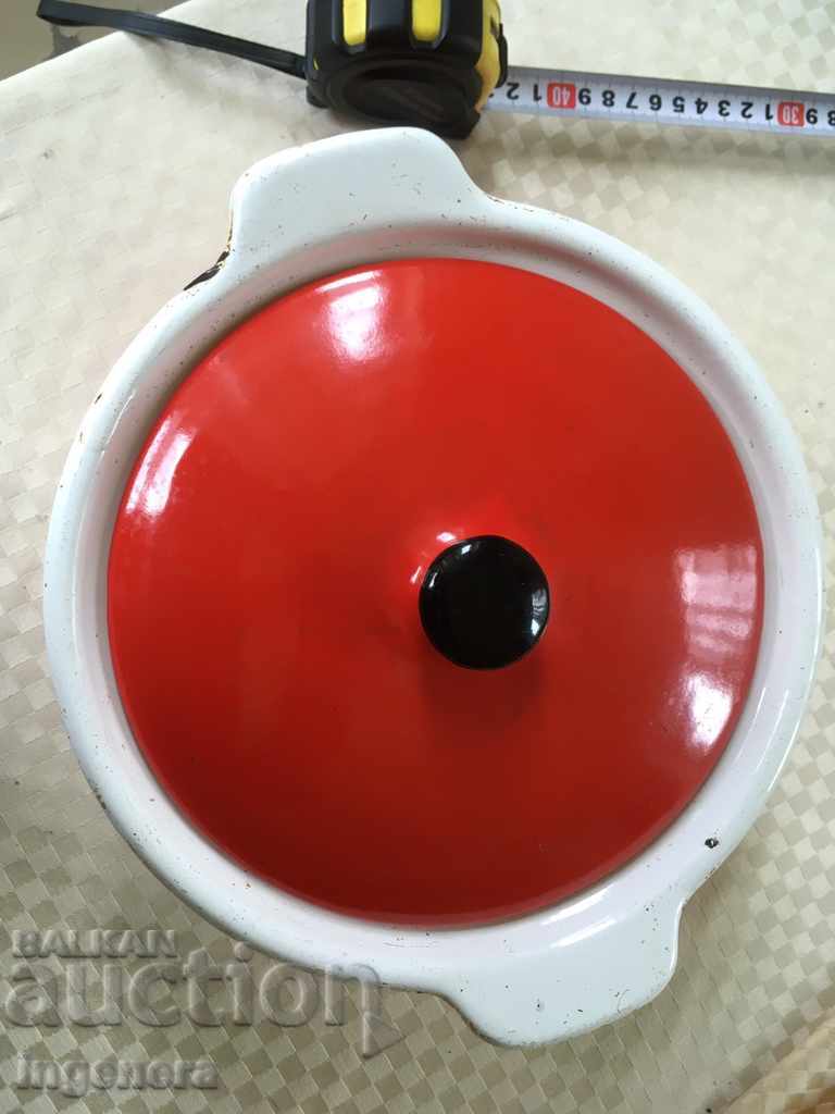 Auction ENAMELED POT-1962 HEALTHY USED Auction ENAMELED POT-1962 HEALTHY USED