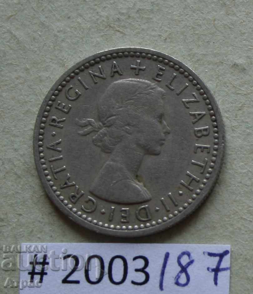 6 пенса 1955 Великобритания с цена € 0.31 | 0.61 лв. 6 пенса 1955 Великобритания с цена € 0.31 | 0.61 лв.