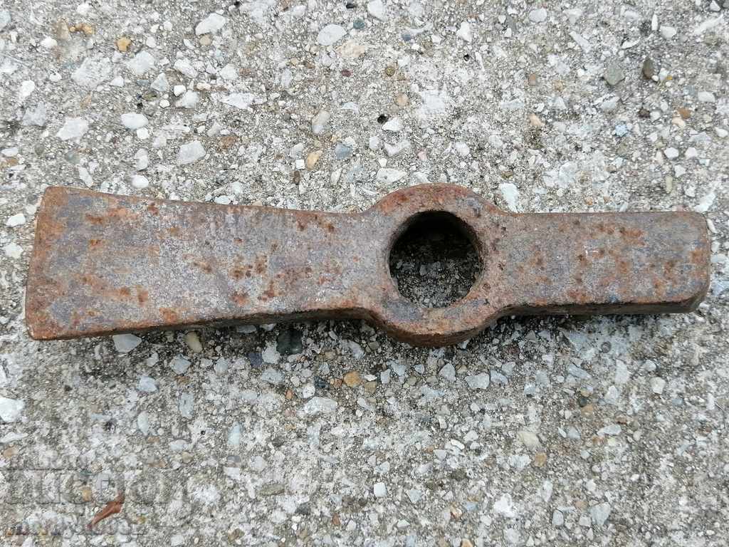 Old Bulgarian hammer hammer tool forged wrought iron with price 32.00 BGN | € 16.36