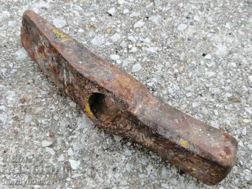 Delivery of Old Bulgarian hammer hammer tool forged wrought iron Delivery of Old Bulgarian hammer hammer tool forged wrought iron