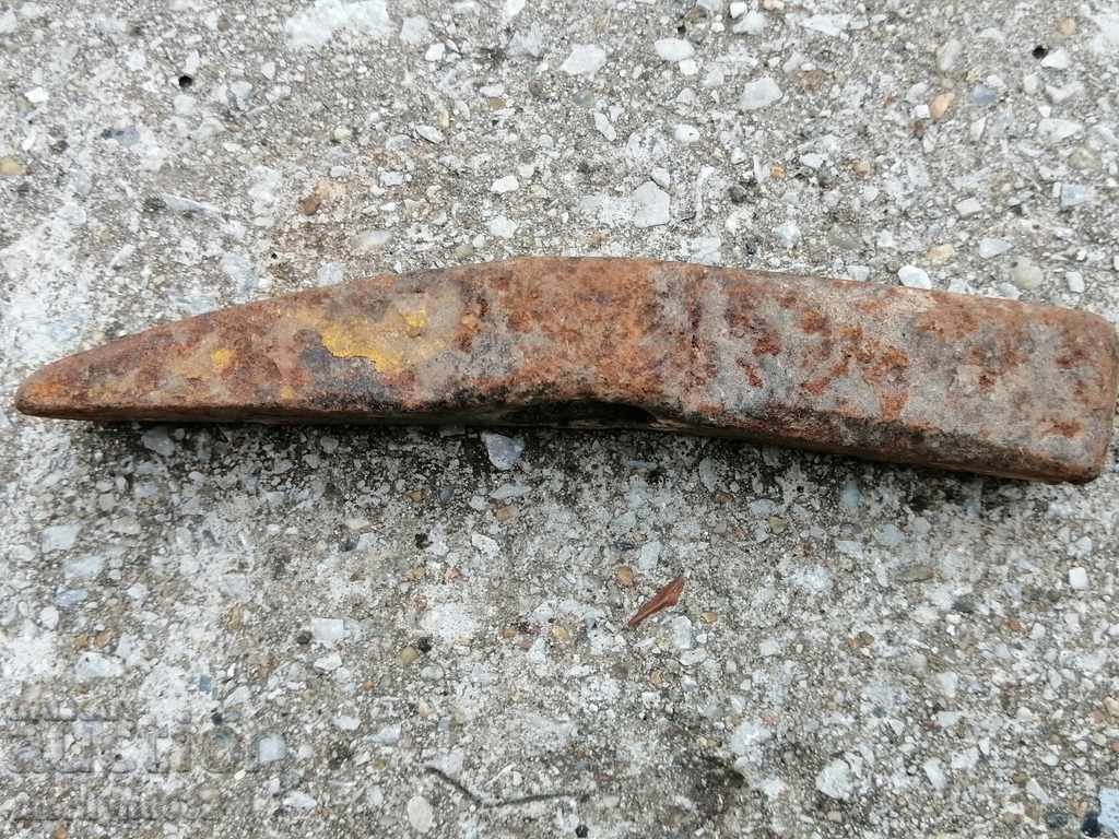Old Bulgarian hammer hammer tool forged wrought iron - 5 Old Bulgarian hammer hammer tool forged wrought iron - 5