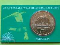Медал : Нац. отбор по футбол на Парагвай за Световното 2006