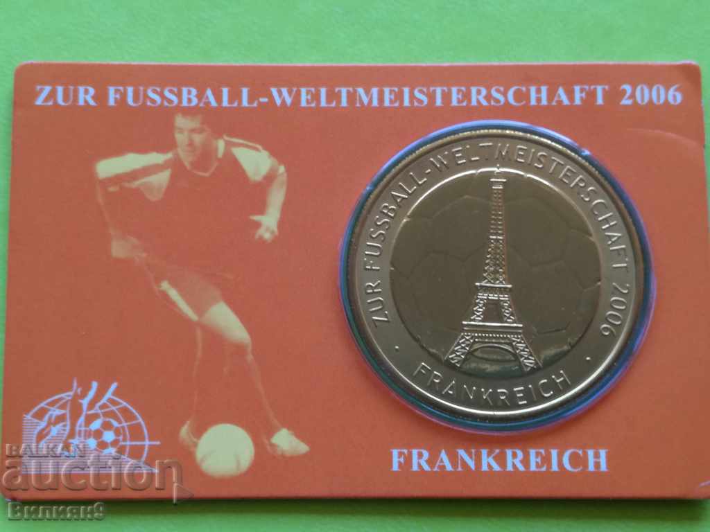 Medalia: Nat. Echipa națională de fotbal a Franței pentru Cupa Mondială din 2006