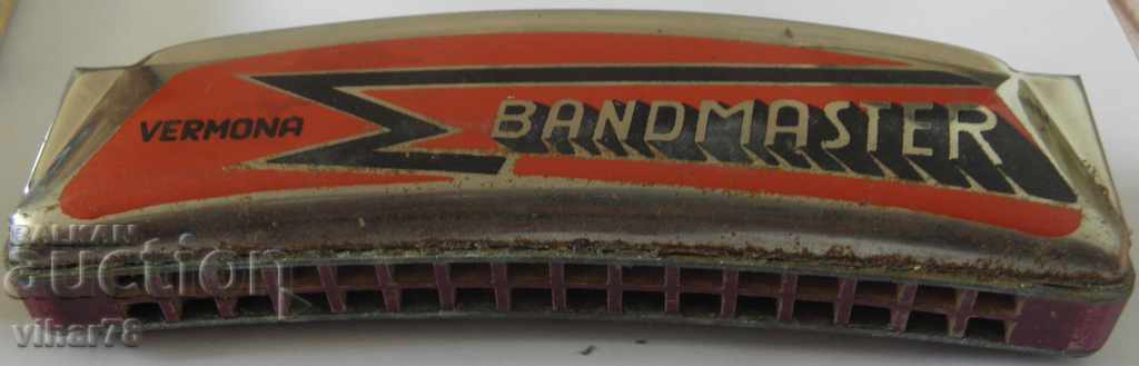 COLLECTOR HARMONICA BANDMASTER WITH BOX with price 119.99 BGN | € 61.35 COLLECTOR HARMONICA BANDMASTER WITH BOX with price 119.99 BGN | € 61.35
