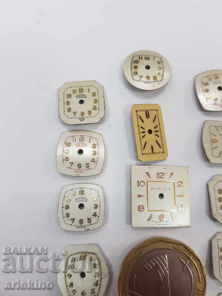 Delivery of Lot of 25 Swiss dials for women's watches Delivery of Lot of 25 Swiss dials for women's watches