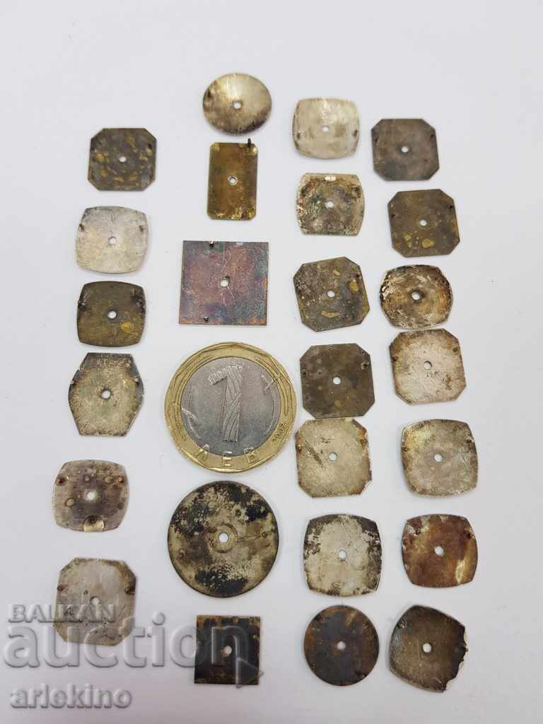 Lot of 25 Swiss dials for women's watches - 6 Lot of 25 Swiss dials for women's watches - 6