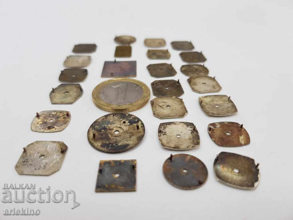 Lot of 25 Swiss dials for women's watches - 7 Lot of 25 Swiss dials for women's watches - 7