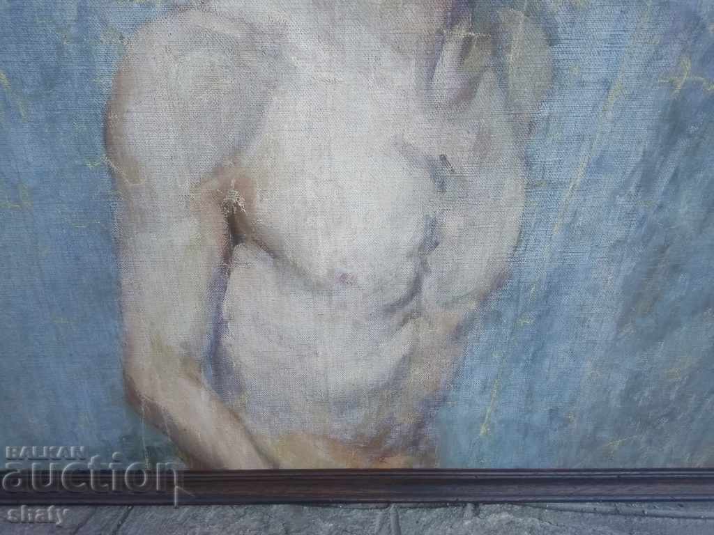 Old painting by K. Chokanov. - 5 Old painting by K. Chokanov. - 5