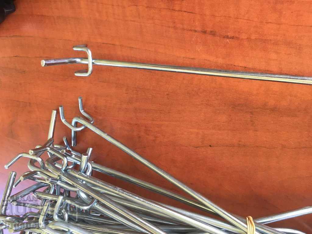 Delivery of RACK HOOKS PERFORATED BACK NEW SALE-40 PCS