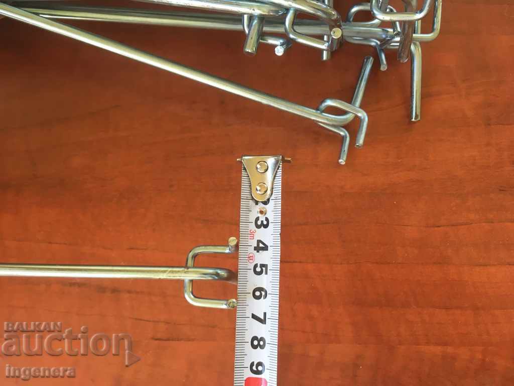 RACK HOOKS PERFORATED BACK NEW SALE-40 PCS - 5