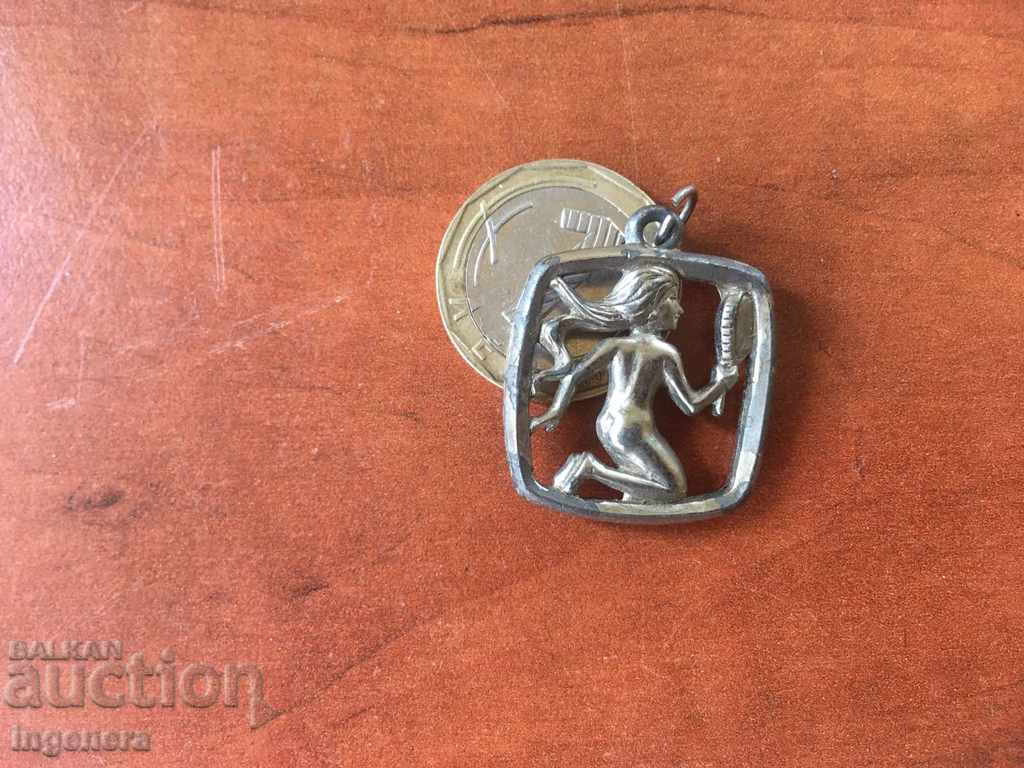 DOUBLE-FACED METAL PENDANT with price 3.00 BGN | € 1.53 DOUBLE-FACED METAL PENDANT with price 3.00 BGN | € 1.53