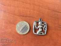 DOUBLE-FACED METAL PENDANT