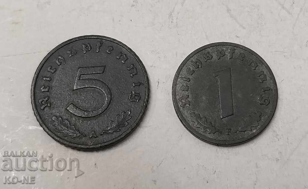 Pfennigi Reich - 5 Pfennigi Reich - 5