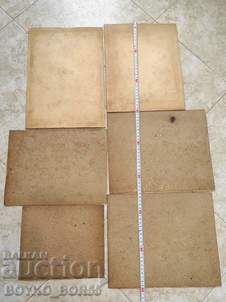 Unique Six Campaign Propaganda Drawings of the 1970s with price 120.00 BGN | € 61.36 Unique Six Campaign Propaganda Drawings of the 1970s with price 120.00 BGN | € 61.36