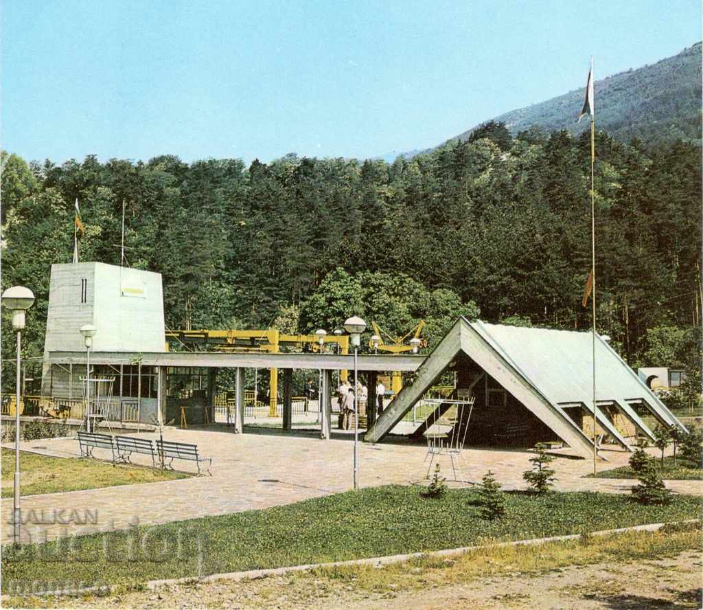 Old postcard - Sopot, the lift station