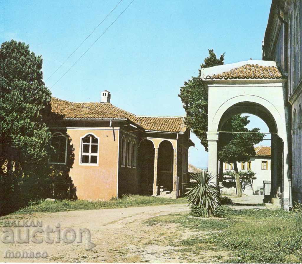 Carte poștală veche - Sopot, Școala de fete