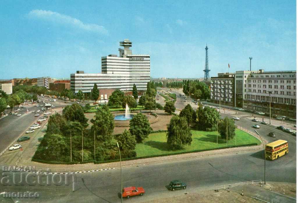 Old postcard - Berlin, Square