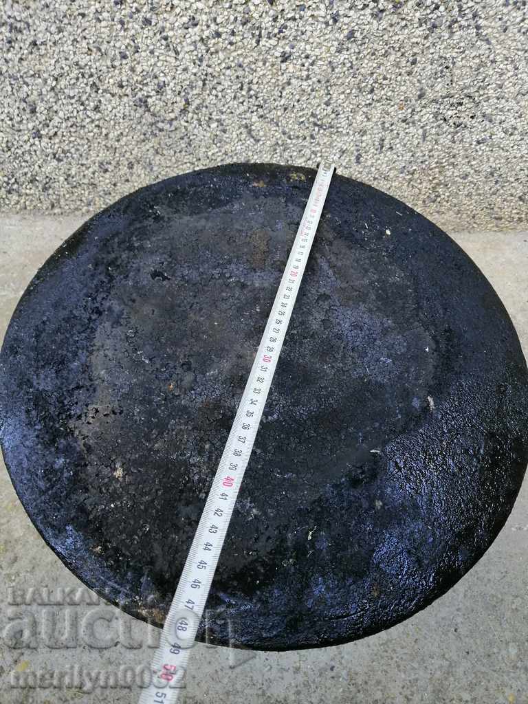 Old harania, copper vessel, large cauldron, copper, dustpan - 6 Old harania, copper vessel, large cauldron, copper, dustpan - 6