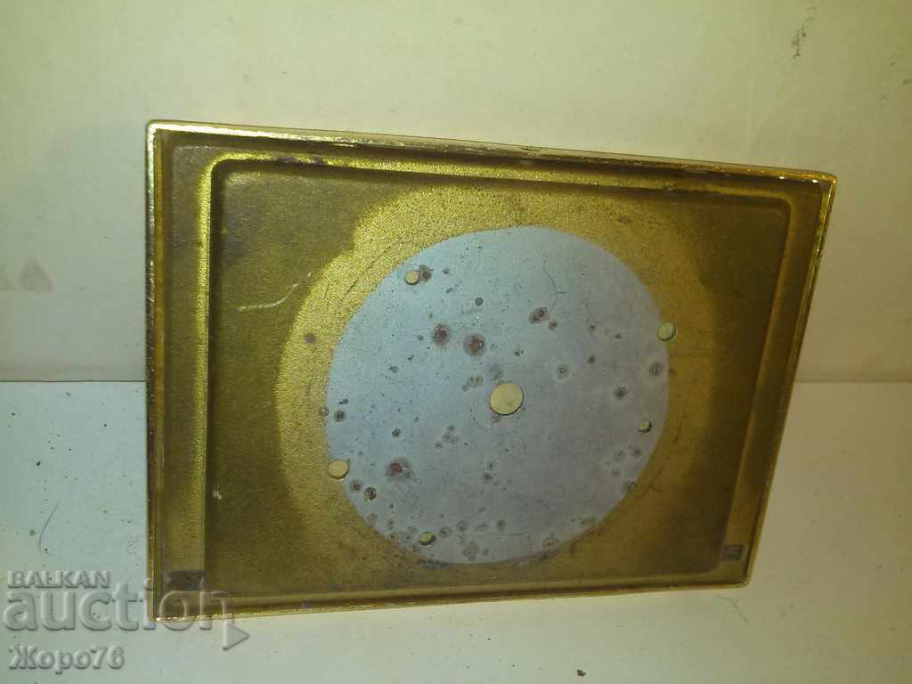 OLD WAR PHOTO IN A GOLDEN FRAME by CLOCK GILT - 5 OLD WAR PHOTO IN A GOLDEN FRAME by CLOCK GILT - 5