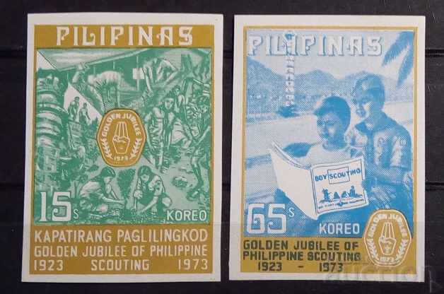 Philippines 1973 Scouts Unperforated MNH