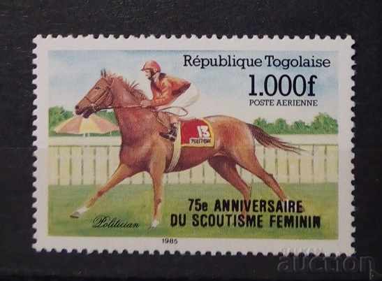 Togo 1985 Cercetași / Cai MNH