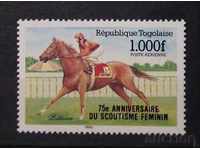 Τόγκο 1985 Πρόσκοποι / Άλογα MNH