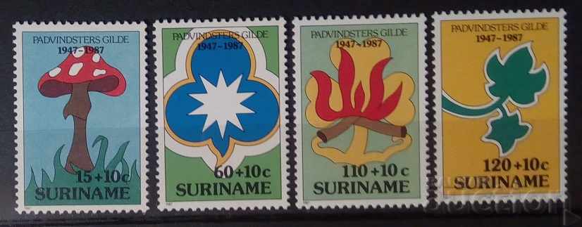 Суринам 1987 Скаути MNH