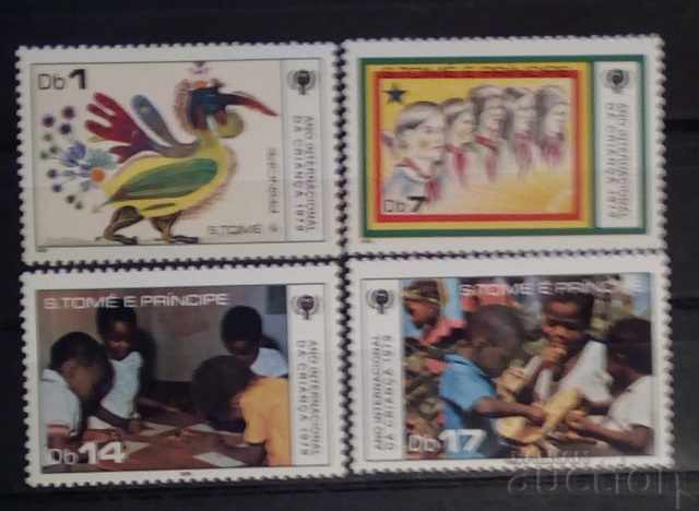 Σάο Τομέ 1979 Διεθνές Έτος του Παιδιού MNH