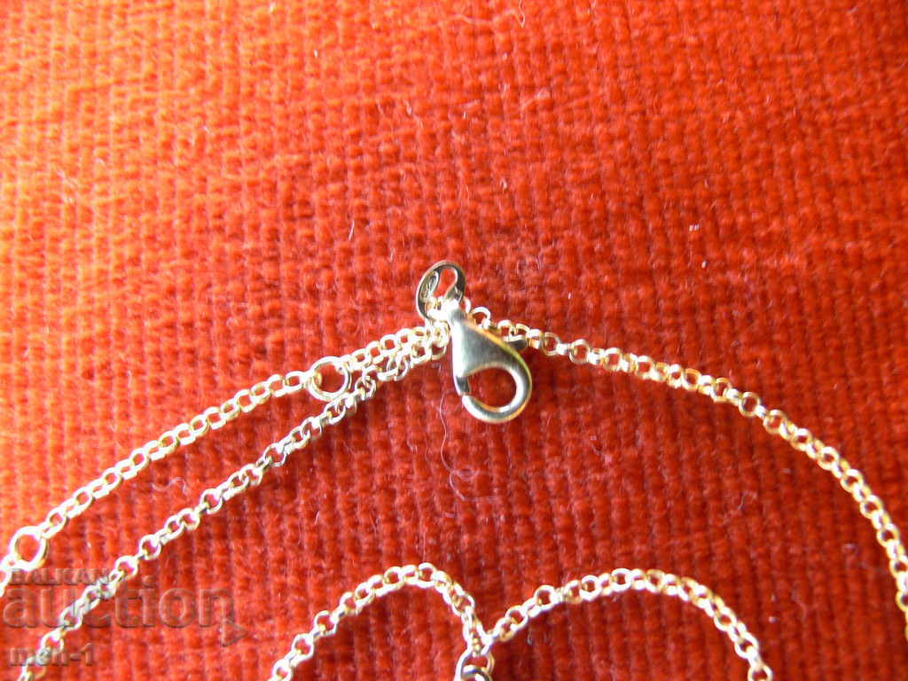 Colier argint cu aurire cu preț 80.00 BGN | € 40.90 Colier argint cu aurire cu preț 80.00 BGN | € 40.90