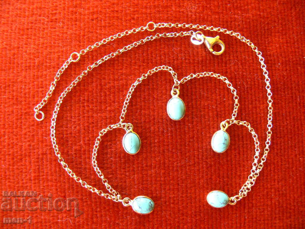 Licitație Colier argint cu aurire Licitație Colier argint cu aurire