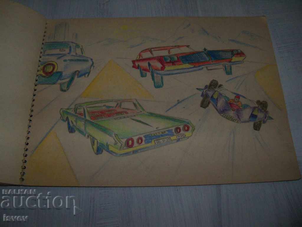 Παλιό βιβλίο με σχέδια της κοινωνικής περιόδου - 5 Παλιό βιβλίο με σχέδια της κοινωνικής περιόδου - 5