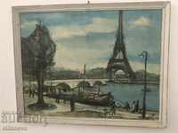 reproducere Gerhard Schengel 1915 Turnul Eiffel