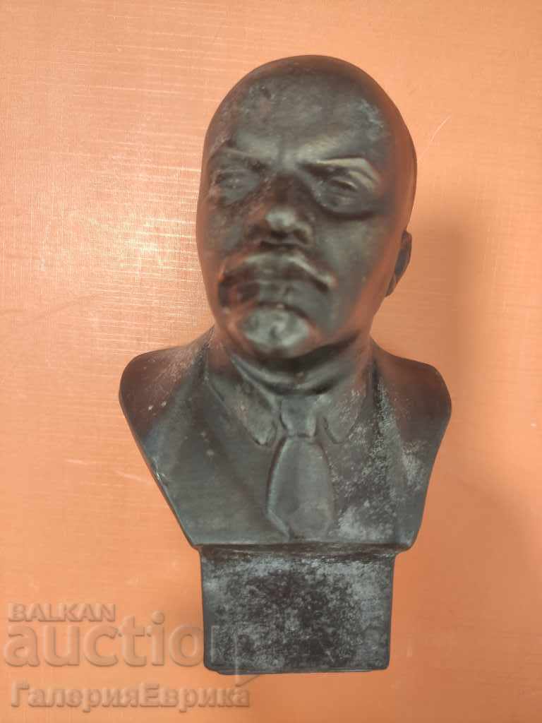 Author Bust Lenin metal 14cm. senior author: Gevorkian - 7 Author Bust Lenin metal 14cm. senior author: Gevorkian - 7
