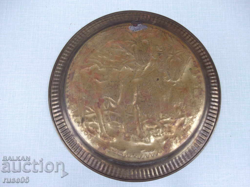 Auction  Pano - bronze plate - 510 g.